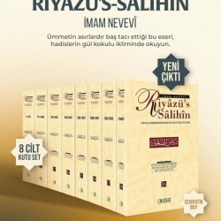 Riyazüs Salihin - Sempatik Boy Karton Kapak - (8 cilt - 11 x 18 Ebat ) - İmam Nevevi