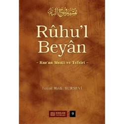 Ruhul Beyan Tefsiri (9. Cilt) - İsmail Hakkı Bursevi
