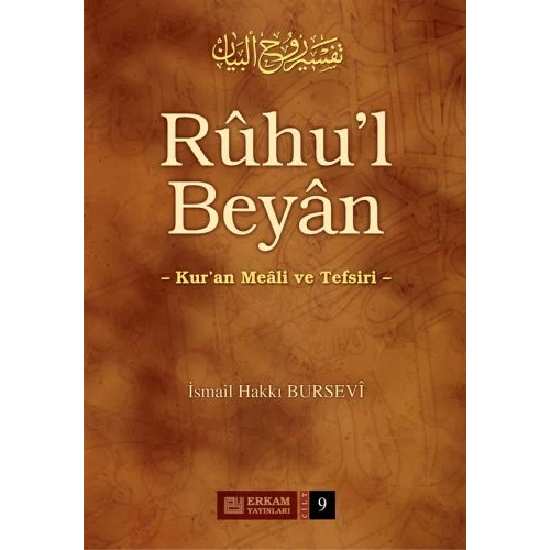 Ruhul Beyan Tefsiri (9. Cilt) - İsmail Hakkı Bursevi