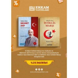 Hakkın Sesi Mehmet Akif - Milletin Sesi İstiklal Marşı (2 Kitap Set) - Mustafa Uslu