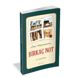 BİRKAÇ NOT