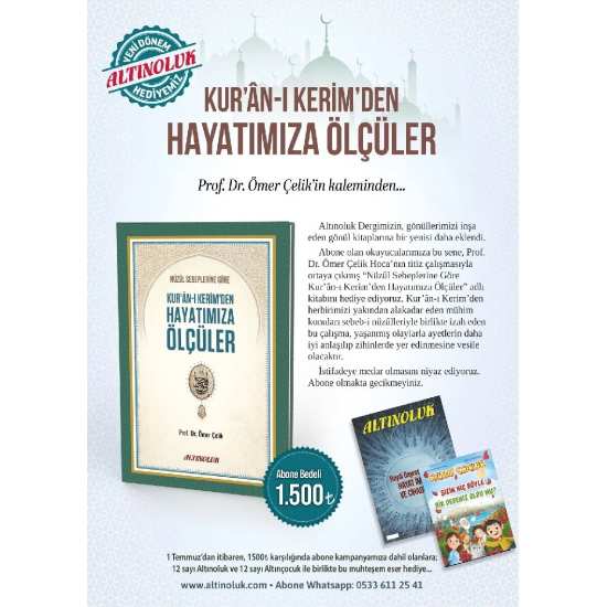 Altınoluk Dergisi Abonelik - Yurtiçi (Türkçe)