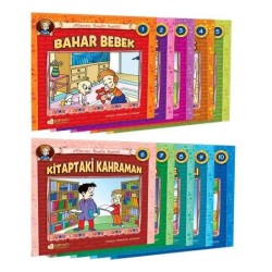 Afacan Bedir Serisi (10 Kitap Set) - Hale Cürgül Canat