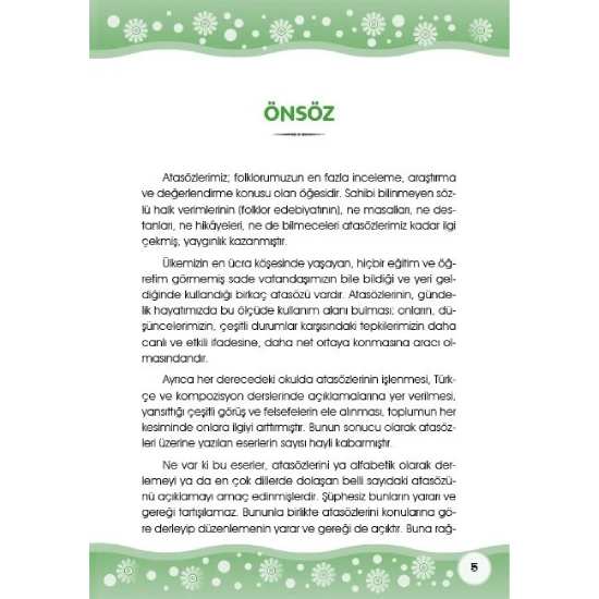 Atasözleri - İsmail Özcan