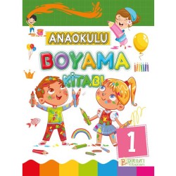 Anaokulu Boyama Kitabı - 1