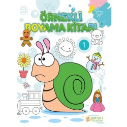 Örnekli Boyama Kitabı - 1