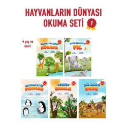 Hayvanların Dünyası Okuma Seti - 1 - Ayşe Şeker Kılıç