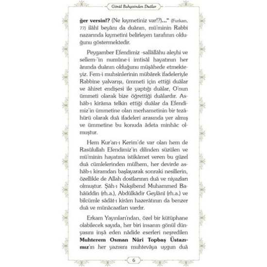 Gönül Bahçesinden Dualar - Özlem Nur Kölük