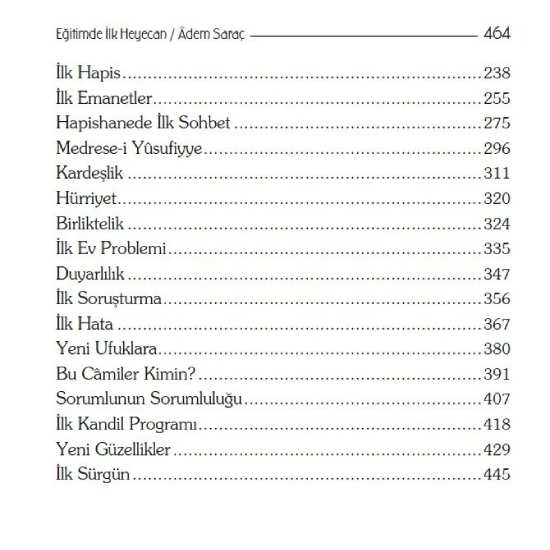 İlk Heyecan - Adem Saraç