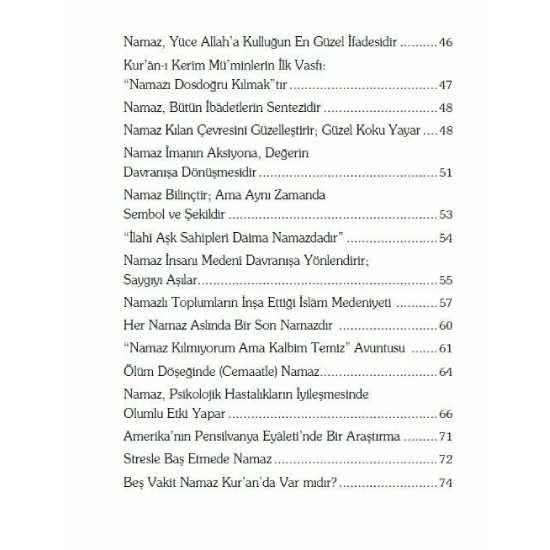 Namazla Diriliş - Prof. Dr. Özcan Hıdır